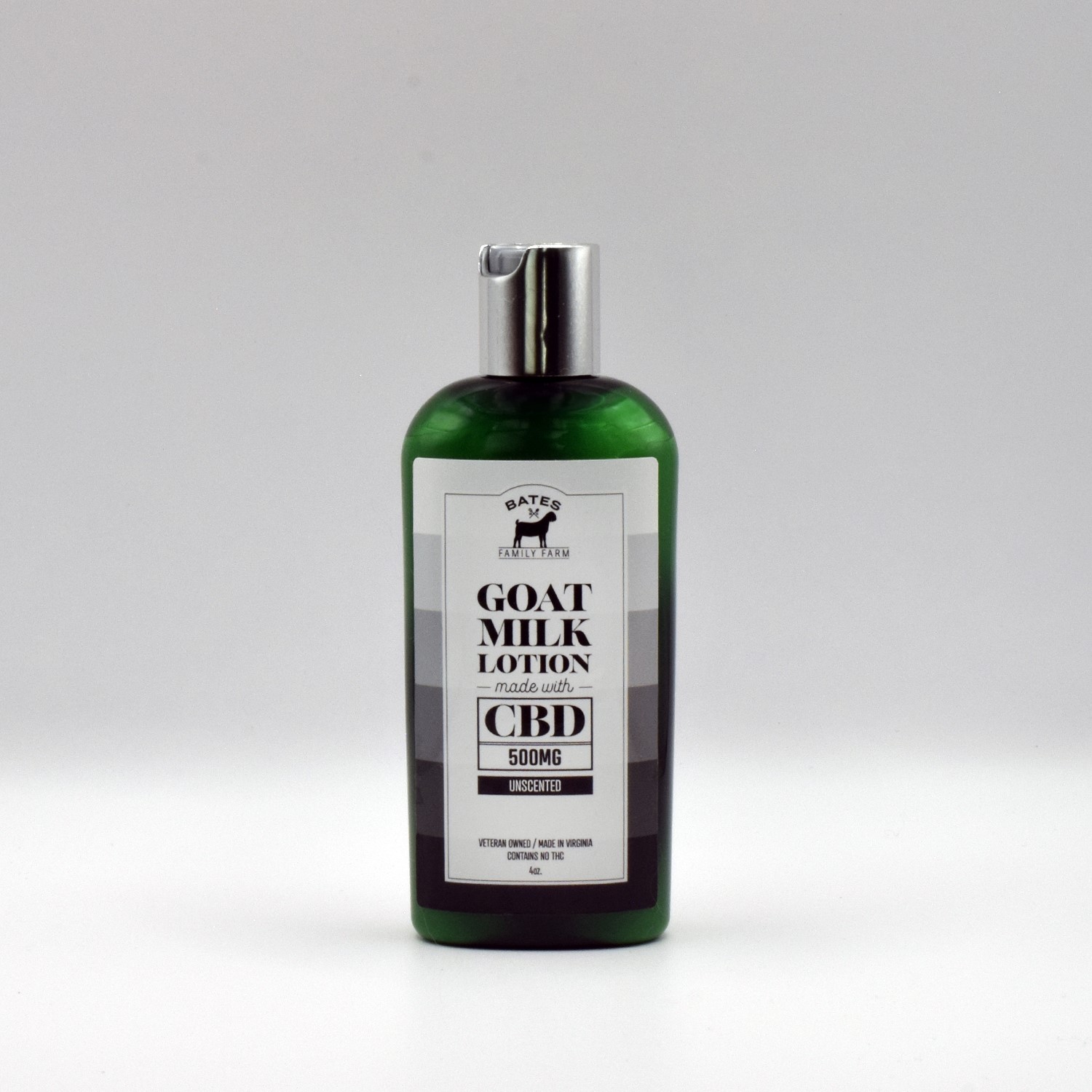 Unscented, 4oz CBD Lotion 4CBDLU