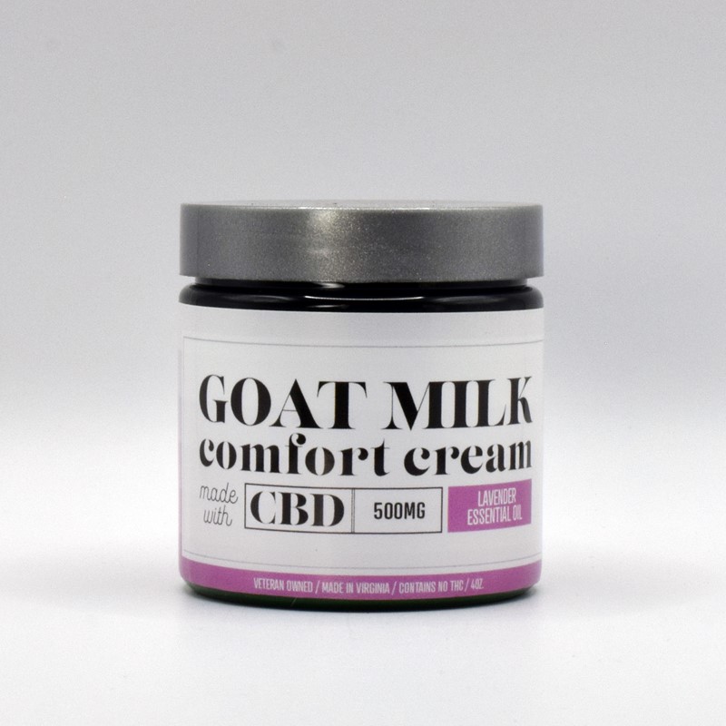 Lavender Essential Oil, 4oz CBD Cream 4CCLA