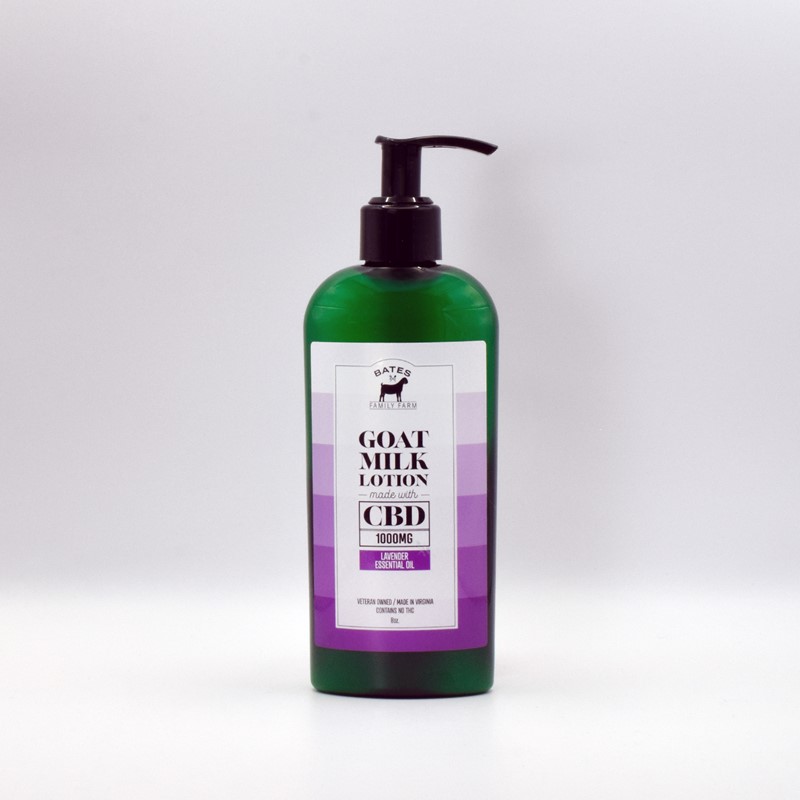 Lavender Essential Oil, 8oz CBD Lotion 8CLLA