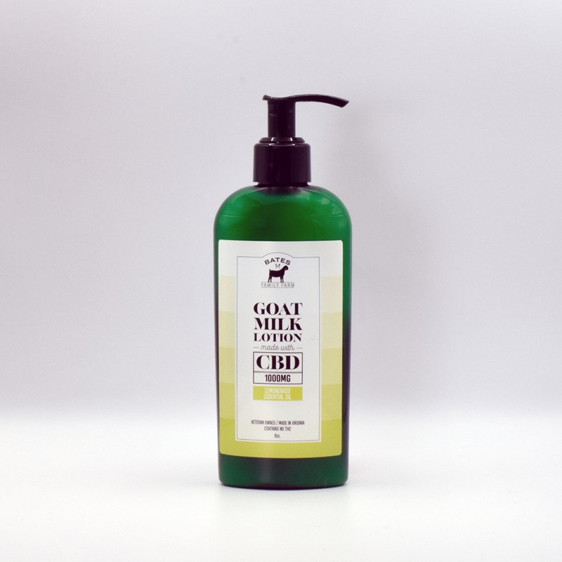 Lemongrass Essential Oil, 8oz CBD Lotion 8CLLE