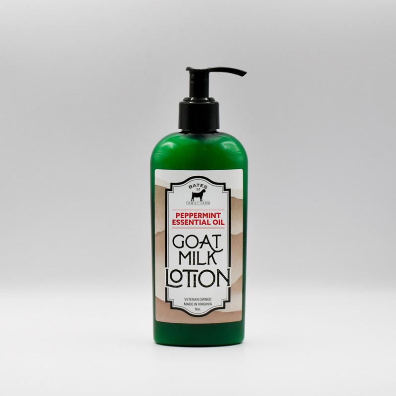 Peppermint Essential Oil, 8oz Lotion 8LOPE
