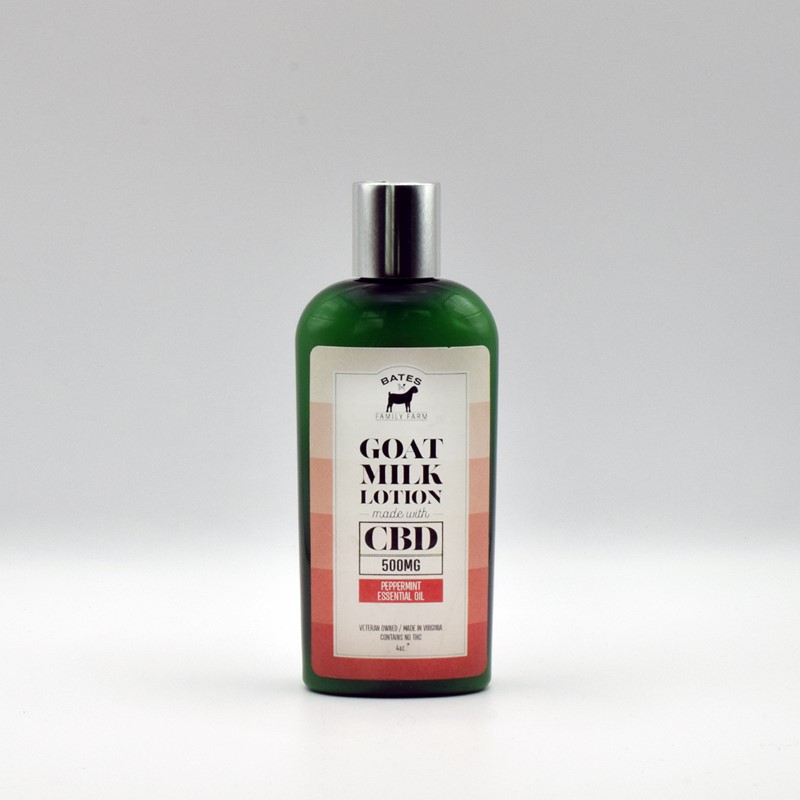 Peppermint Essential Oil, 4oz CBD Lotion CBD20L