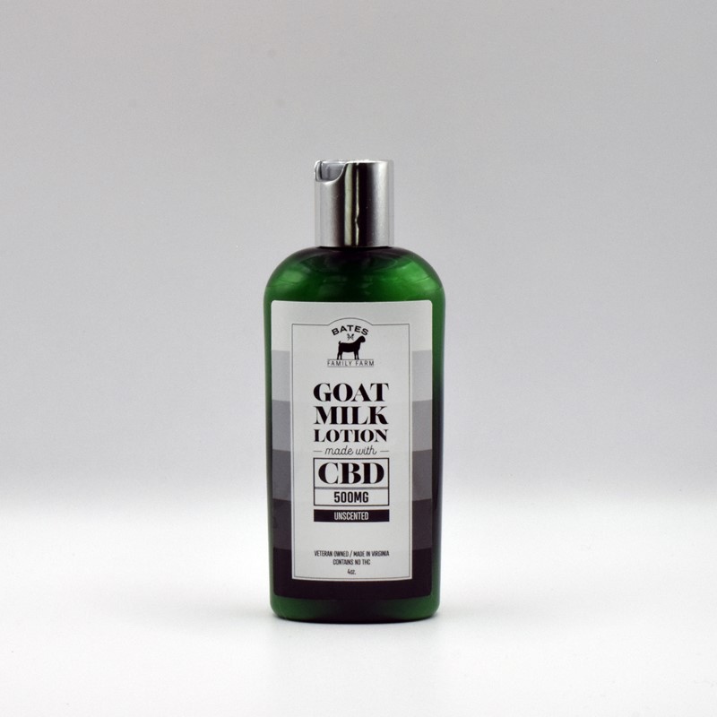 Unscented, 4oz CBD Lotion 4CBDLU