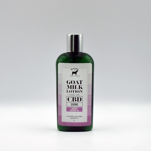 Lavender Essential Oil, 4oz CBD Lotion